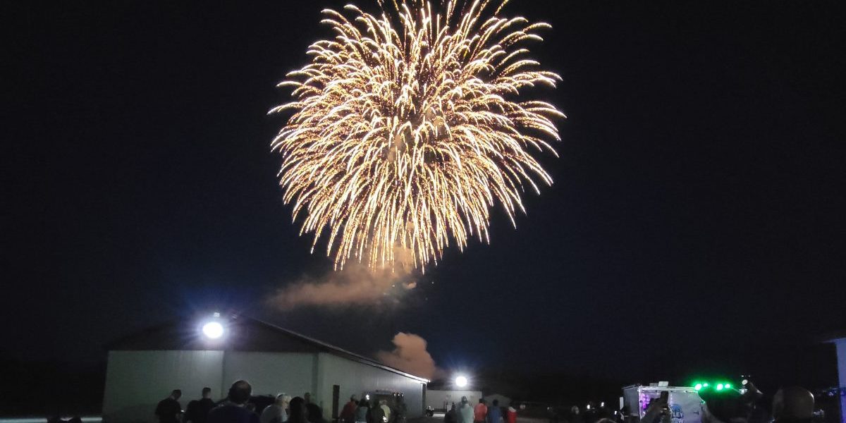 Westmo days fireworks