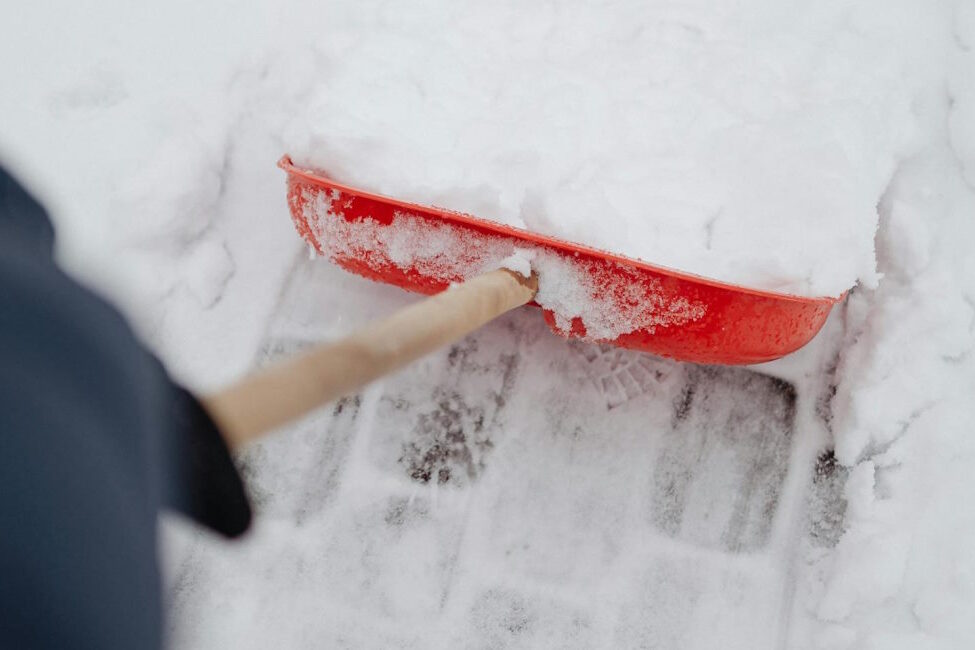 Snow shoveling